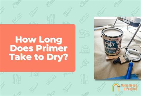 how long does it take for primer to dry before painting