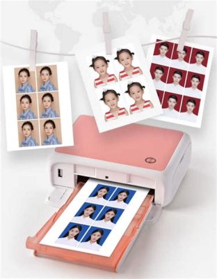 how to print passport size photo at home: exploring the various techniques for high-quality prints